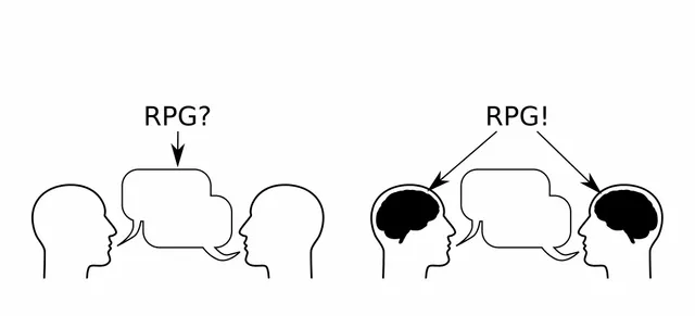 An image highlighting words spoken vs what's happening in brains