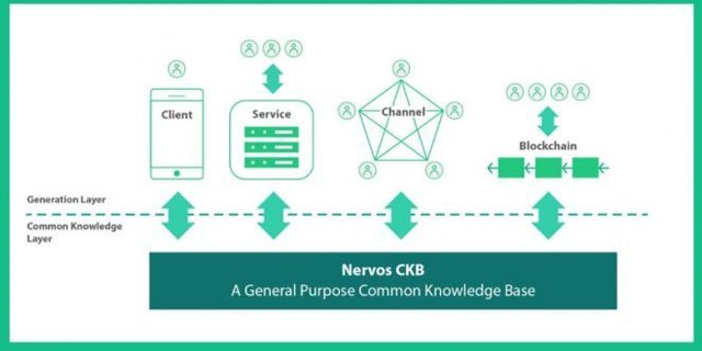 Nervos (CKB) là một Blockchain nền tảng. Đội ngũ đã xây dựng cấu trúc Blockchain với các layer khác nhau, với sự chuyên biệt cho từng chức năng. Trong đó có lớp Layer thứ nhất (CKB - Common Knowledge Base) được lập trình theo giao thức PoW, đóng vai trò là một Public Blockchain tập trung vào vấn đề bảo mật và phi tập trung hoá. 