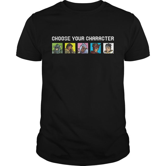 Gaming DreamWorks Voltron choose your character Shirt