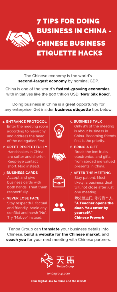 7 tips for doing business in China - Chinese business etiquette hacks