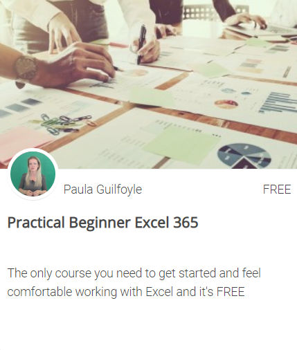 Free online Beginner Excel Course