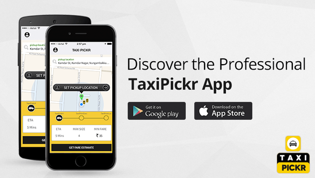 Taxipickr - Uber clone