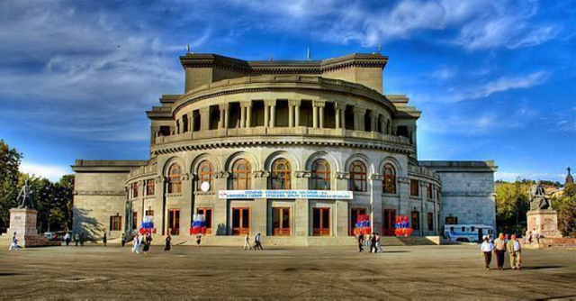 The Grand Opera & Ballet Theatre in Yerevan