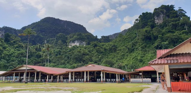 Have lunch and shop at the Phi Phi Cliff Beach Resort at Phi Phi island