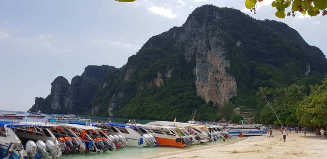 Stunning views of the Phi Phi island