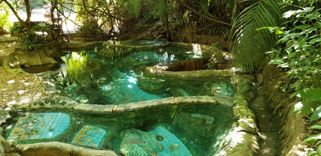 The Hot Spring Pools help you relax, removing all the soreness from your body.