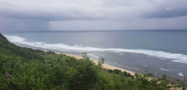 A view of the stunning Nyang Nyang beach