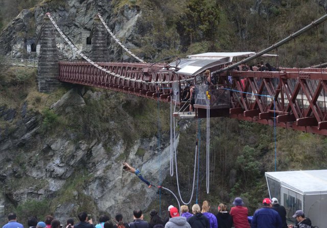 Kawarau Bridge is the place where Bungy jumping had first started