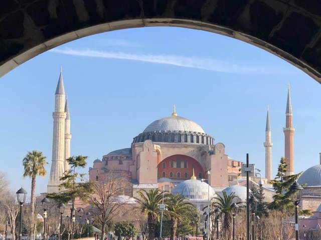 Hagia Sophia was first a church, then became a mosque and is now a museum