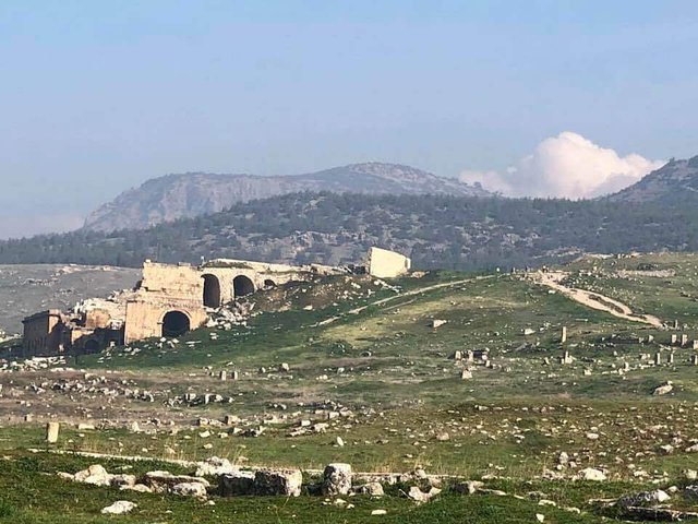 The city of Hierapolis was a health resort during Roman times
