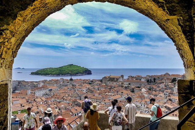 Tourists have outnumbered locals in Dubrovnik, Croatia