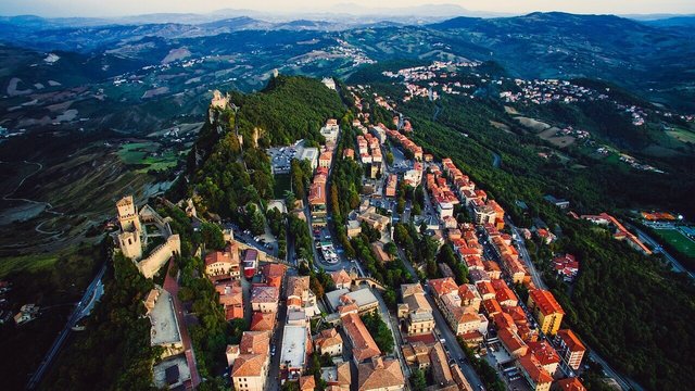 Visit off the beaten path countries like San Marino in Europe to reduce overtourism in the more popular European nations