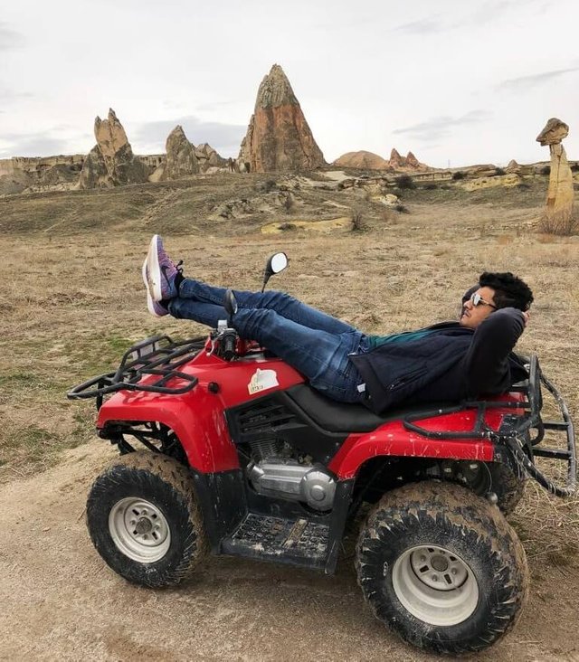 I particularly enjoyed doing the ATV Bike riding through Cappadocia and recommend the activity as a must-do in your itinerary
