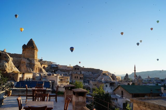 It is preferable to stay in an accommodation in Goreme as it has a centralized location and gives you easy access to all parts of Cappadocia