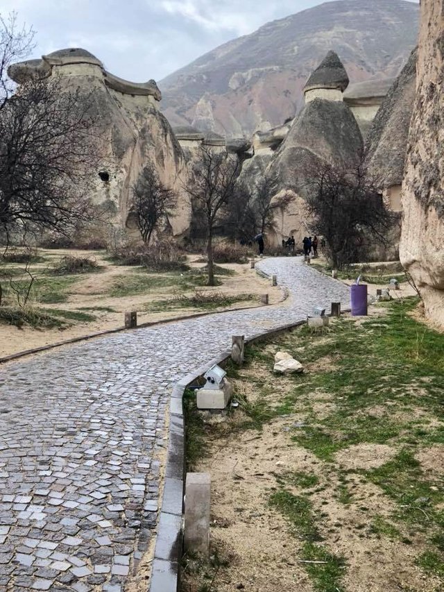 The famous Urgup Fairy Chimneys of Cappadocia
