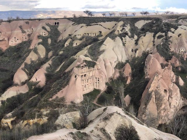 The picturesque Pigeon Valley in Cappadocia