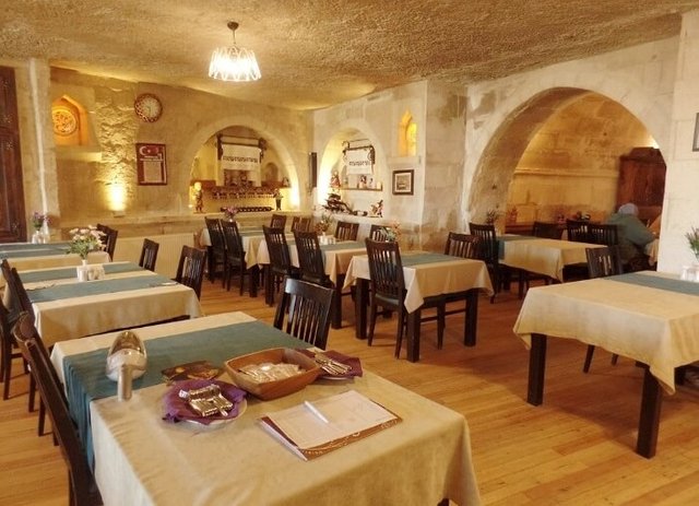 The restaurant in Cappadocia Cave Suites serves the tastiest food you can possibly find in Cappadocia