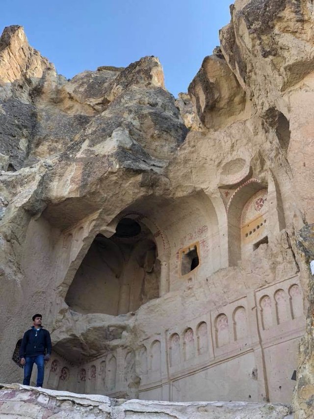 You see a reflection of the monastery life led by nuns and monks in the Byzantine cave churches at the Goreme Museum