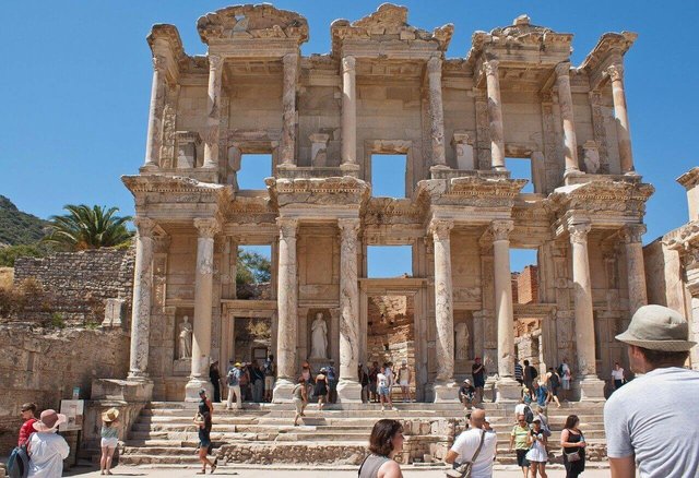 Ephesus is located in Selçuk town in the Izmir province of Turkey