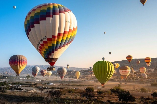 The most epic thing to do in Cappadocia is a Hot Air Balloon ride