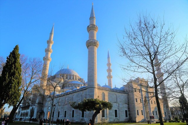 The royal Suleymaniye Mosque in Istanbul