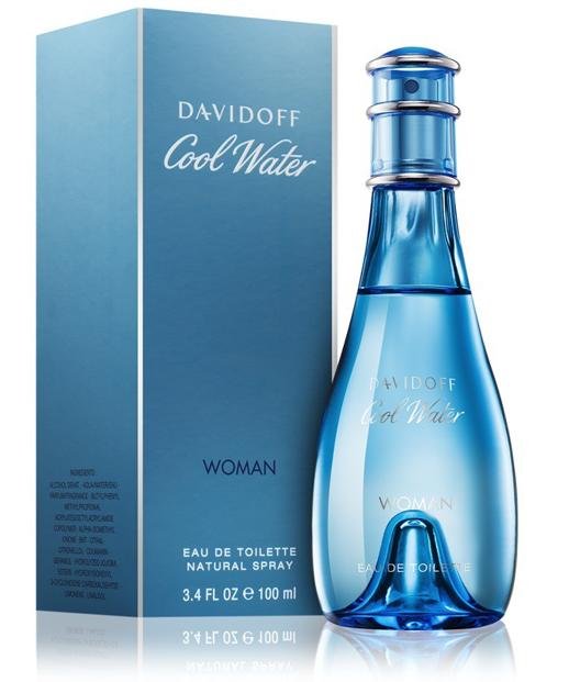 nước hoa Davidoff Cool Water Woman mang hơi thở đại dương