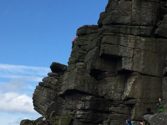 峰区攀岩Stanage edge