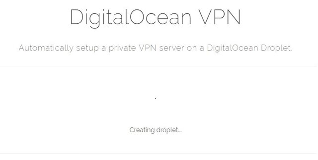 digital ocean vpn droplet kurulum