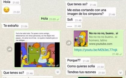 Rompe Con Su Novio En Whatsapp Con Memes De Los Simpson Steemit