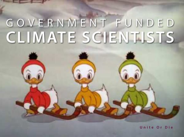 huey dewey louie climate scientists