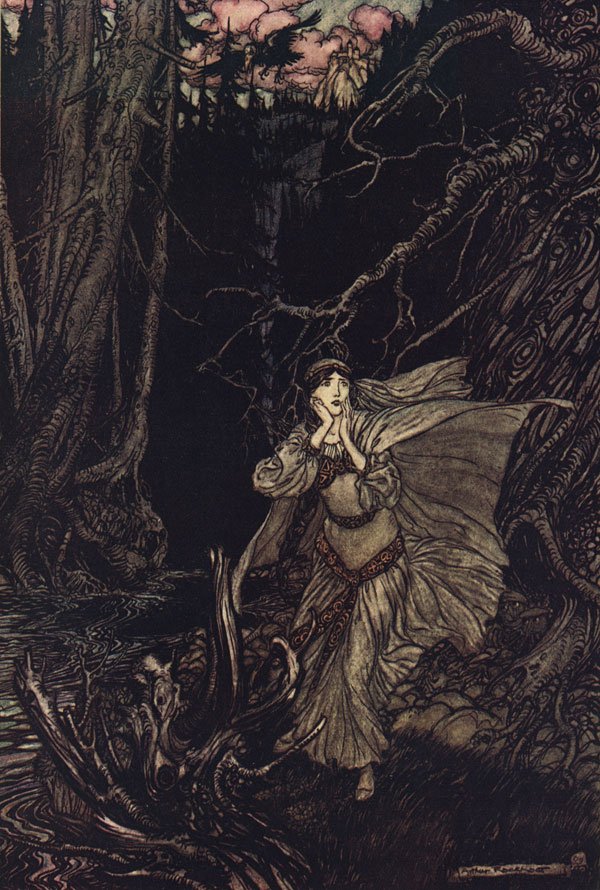 Friedrich de la Motte Fouqué's 1909 publication, Undine