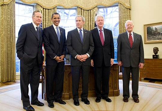 Living US Presidents 2009