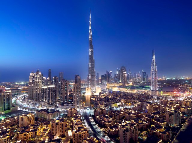 Downtown Dubai, the most cosmopolitan city in the world. https://upload.wikimedia.org/wikipedia/commons/a/ae/Downtown_Dubai_by_Emaar_Properties.JPG