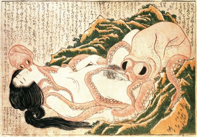 Wife Porn Art - The Dream Of The Fisherman's Wife (1) - Tentacle Porn & the ...