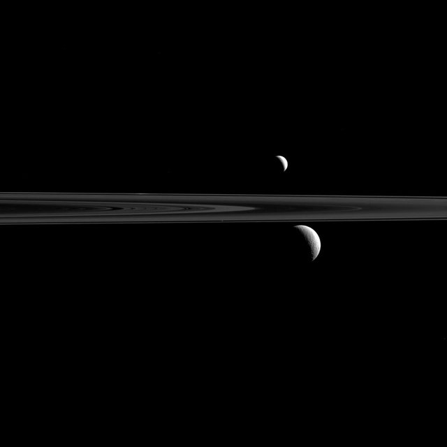 PIA18352-SaturnRings&Moons-Enceladus&Rhea-20150924.jpg