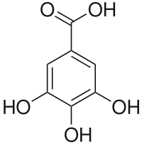 acide gallique molecule