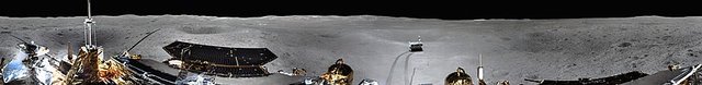 First Panorama of the Far Side of the Moon