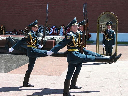 Changing the guards kremlin