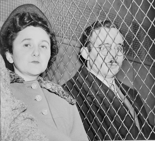 Julius and Ethel Rosenberg. Public domain.