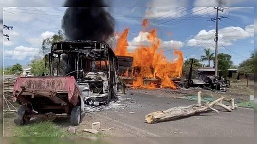 Cartel violence in Michoacan. Photo by LaVerdad. reative Commons Attribution-Share Alike 4.0 International license.