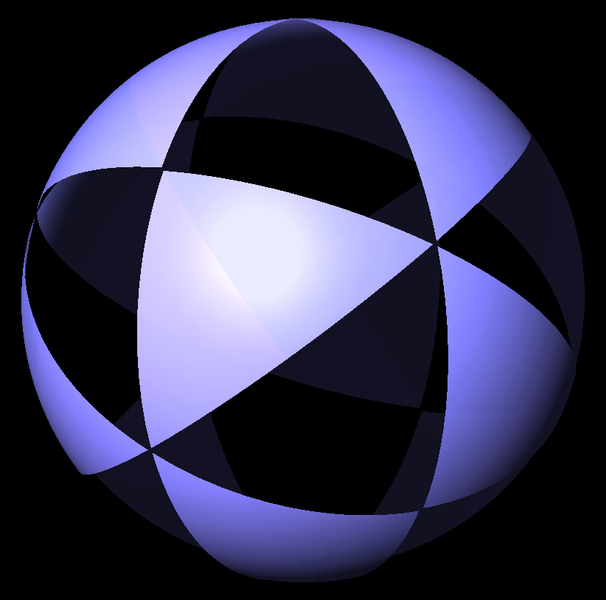 spherical tetrahedron