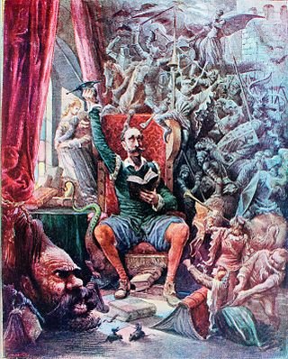 Ilustración de una edición de siglo XIX