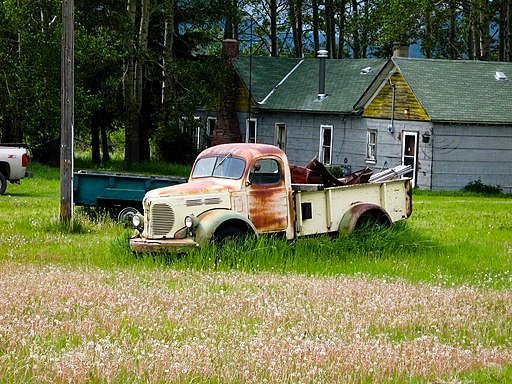 Reo Speedwagon D19XA pickup truck. Photo by dave_7. This file is licensed under the Creative Commons Attribution 2.0 Generic license.