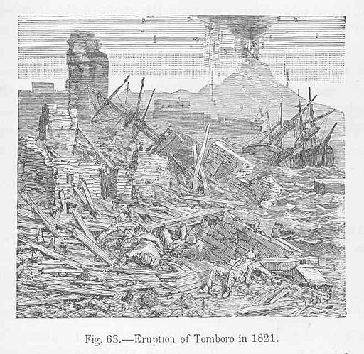 FMIB 50001 Eruption of Tomboro in 1821
