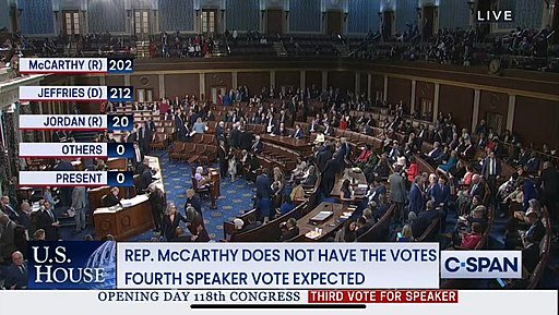 Third ballot, no speaker in sight