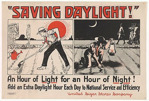 Saving Daylight - An hour of Light for an hour of night NMAH-AC0433-0001487
