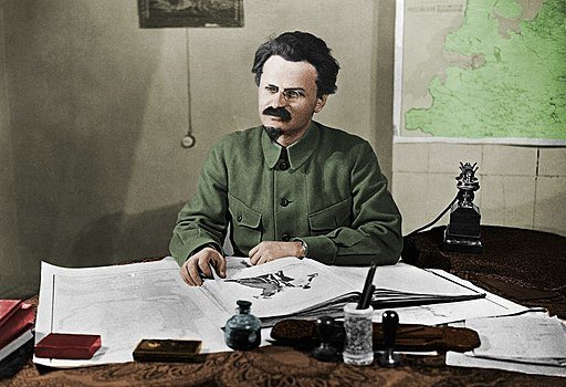 Leon Trotsky. Public Domain.