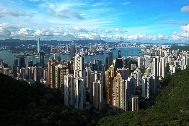 1 hongkong panorama victoria peak 2011