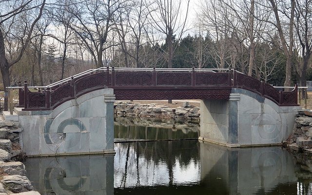 Ruyi Bridge in Yuanmingyuan Ruins 20130318