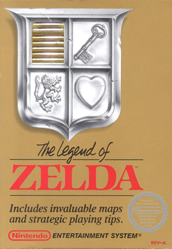 Original Jacket of The Legend Of Zelda (1987)